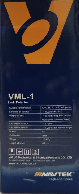 نشت یاب گاز مبرد برند والیو VALUE مدل VLM-1
