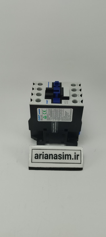 کنتاکتور سه فاز 25 آمپر با بوبین 220 ولت CHINT اصلی سری NC1-2510 ا CHINT Magnetic Contactors مدل