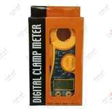 تصویر بستهبندی اورجینال کلمپمتر دیجیتال MT87 با طراحی صنعتی و قابلیتهای کاربردی برای تعمیرکاران برق و الکترونیک