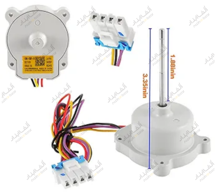 موتور گردش هوا در محفظه فریزر یخچال LG – فن خنککننده با طراحی کمصدا و نصب آسان