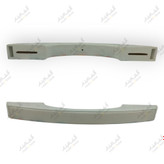 دستگیره پلاستیکی درب یخچال فریزر ویترینی نصب شده روی درب شیشهای یخچال فروشگاهی