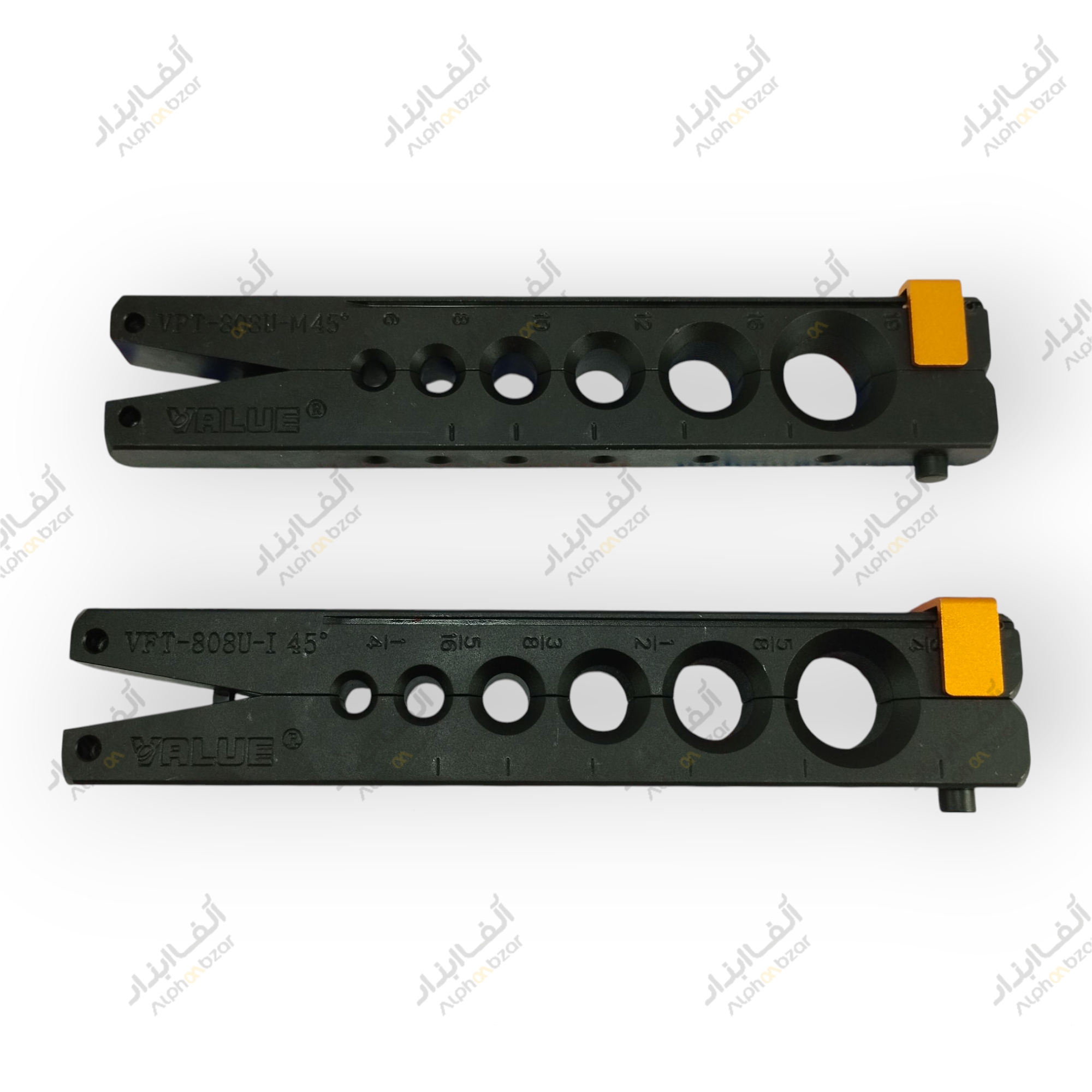 ابزار پرچ کن VALUE VFT-808U-MlS برای لوله مسی مبرد R-410A با سایزهای 1/4 تا 3/4 اینچ