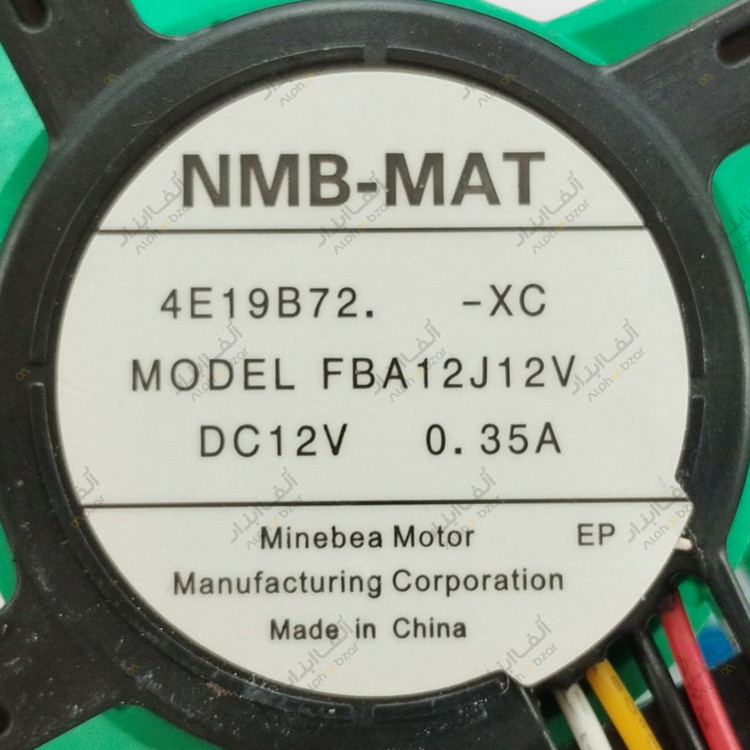 فن خنککننده اصلی یخچال هیتاچی 120mm با بیرینگ توپی و قابلیت کنترل سرعت PWM برای تبرید بهینه