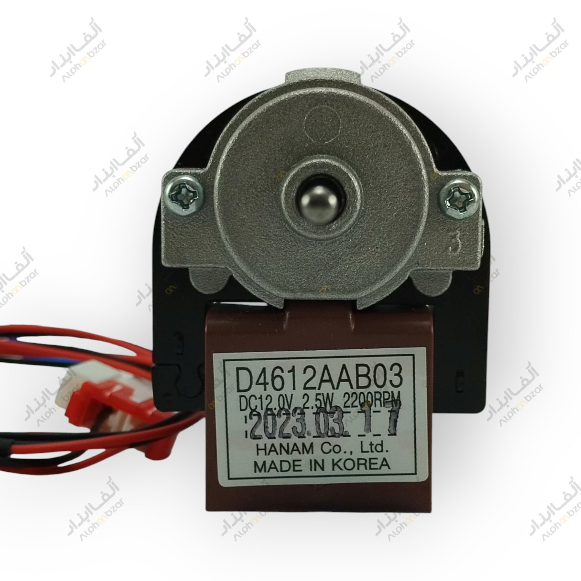 قطعه یدکی فن کندانسور یخچال دوو D4612AAB03 ساخت HANAM کره - ارسال به سراسر کشور