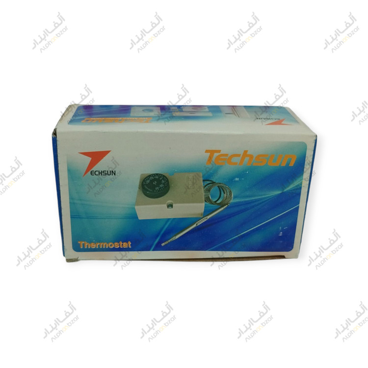 ترموستات TECHSUN یخچال فریزر ویترینی با لوله کاپیلاری و کنترل دمای -30 تا +30 درجه