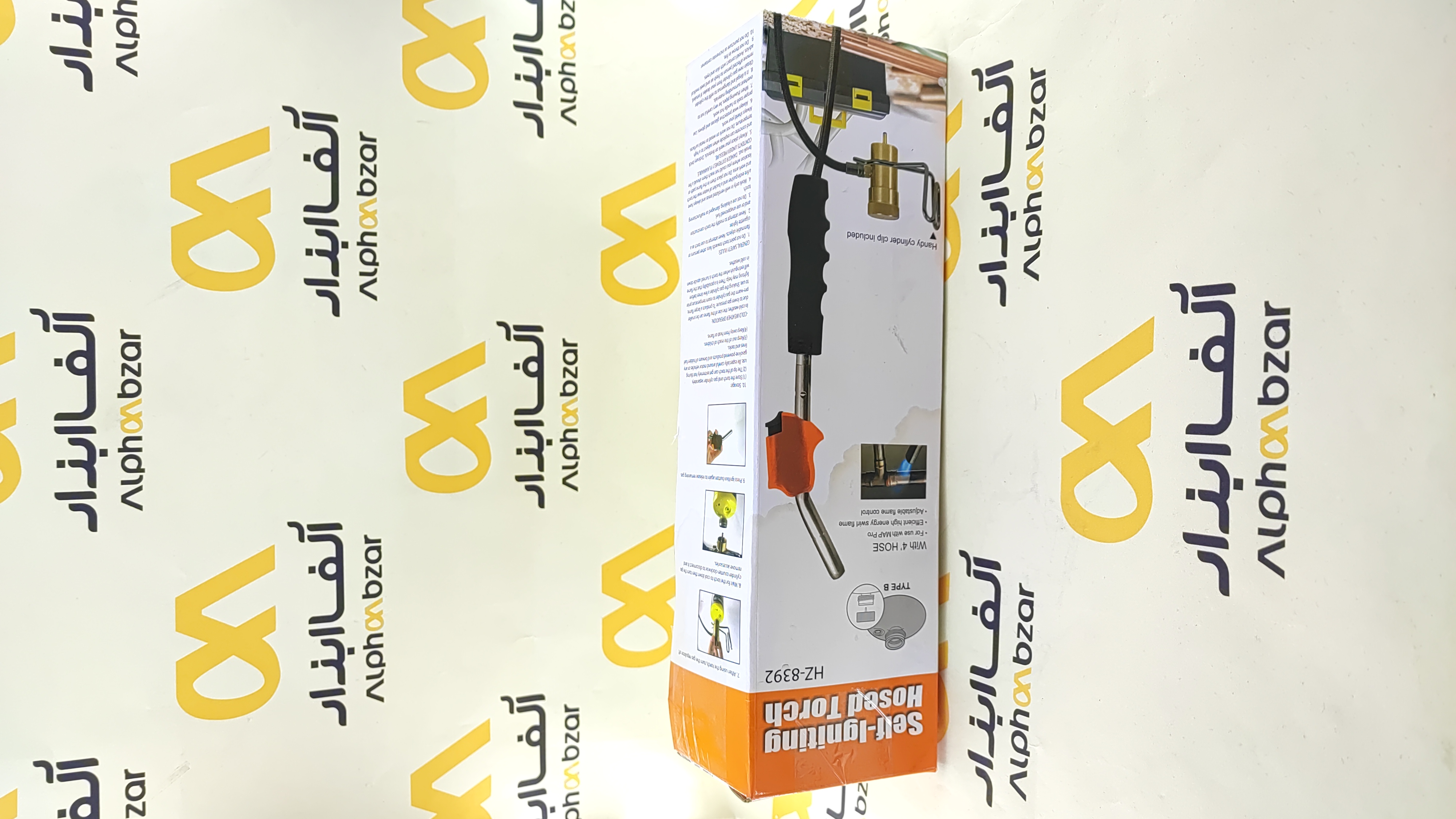 تورچ حرفه‌ای HZ-8392 سازگار با MAP Pro - کنترل شعله قابل تنظیم