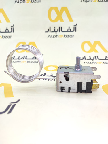 ترموستات مکانیکی یخچال فریزر دانفوس مدل 077B6208 با سه پایه و لوله مویین کاپیلاری