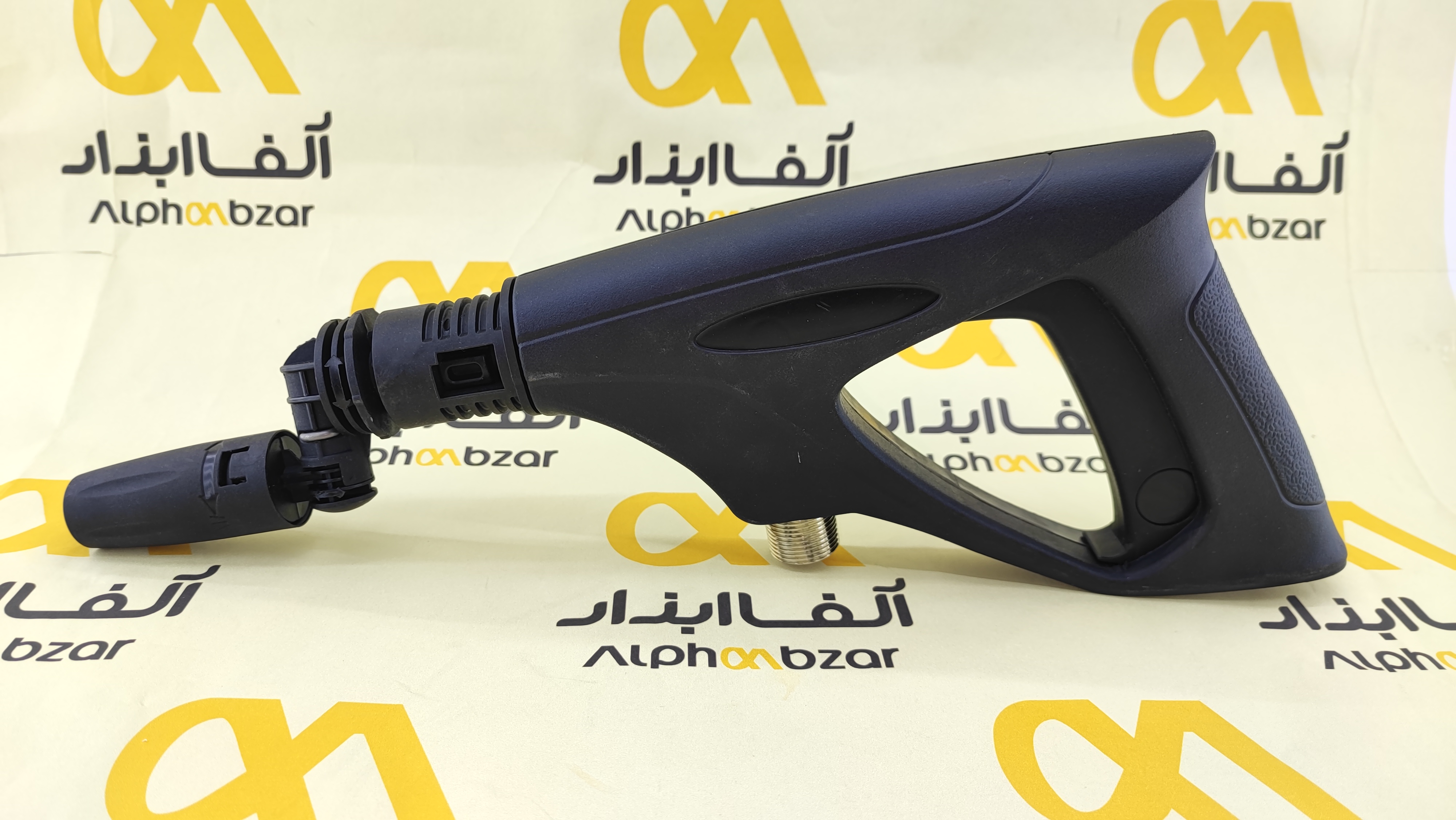 دسته تفنگی کارواش ۱۶۰ بار، ۱۵ لیتر بر دقیقه، با تحمل دمای ۶۰ درجه سانتی‌گراد