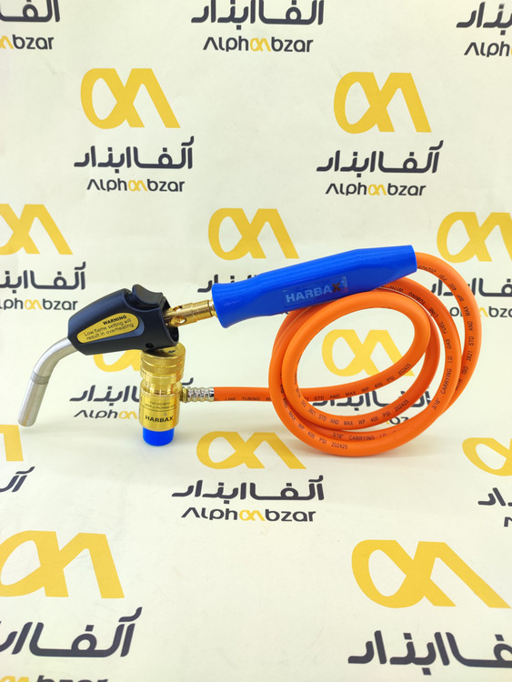 سرپیک تورچ جوشکاری HARBAX با قابلیت تنظیم شعله گردابی (Swirl Flame) و فندک پیزوالکتریک