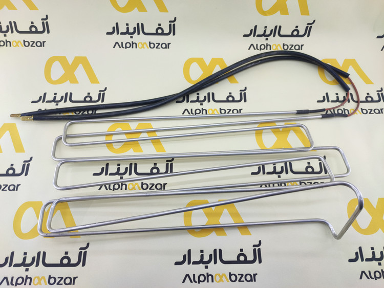 شکل ظاهری و خمهای المنت گرمایشی لولهای هیمالیا برای سیستم یخزدایی