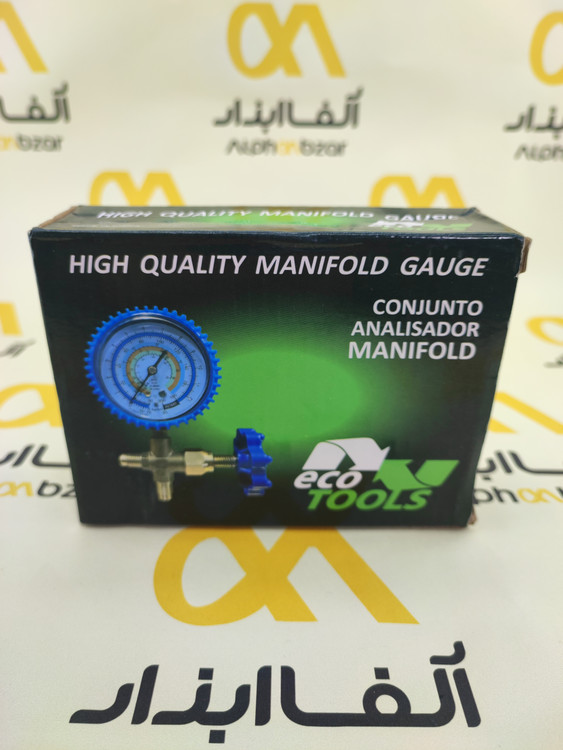 جعبه و بسته بندی گیج منیفولد فشار بالا برند ECOTOOLS