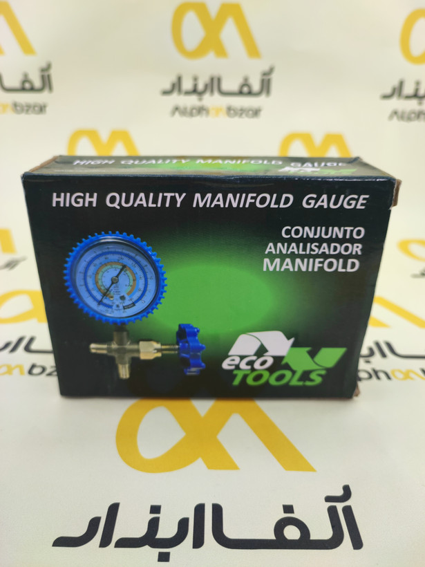 جعبه و بسته بندی گیج منیفولد فشار بالا برند ECOTOOLS