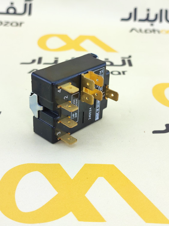 سوئیچ دور موتور و حالتهای عملکردی کولر سوپرا با شفت فلزی و ترمینالهای مسی