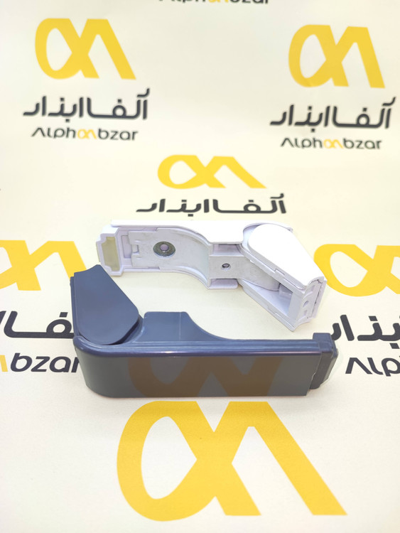 مکانیزم اهرمی پلاستیکی دستگیره لولهای یخچال در رنگهای سفید و نوک مدادی