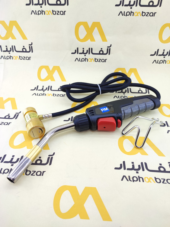 خرید تورچ گازی شلنگ دار فندک دار پی ام مدل 8389