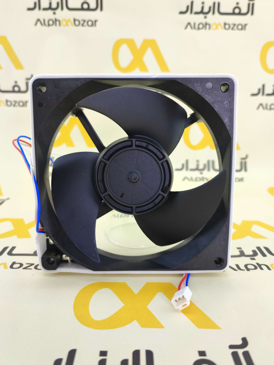 موتور فن DC دوازده ولت سه سیم یخچال هیتاچی