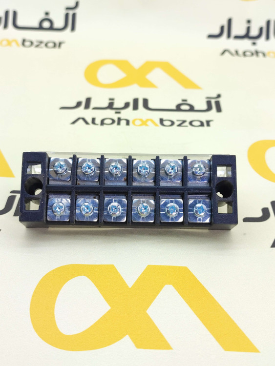 ترمینال برق کولر اسپیلت ۶ خانه دو ردیفه مناسب تابلو برق