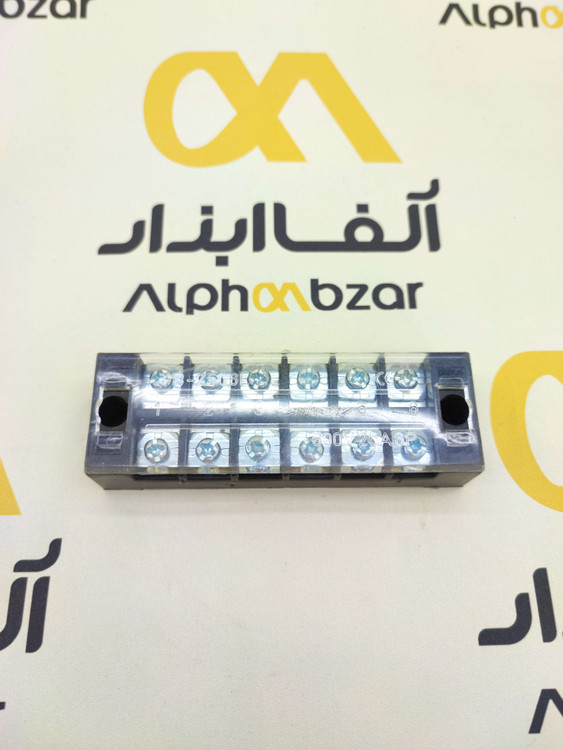 تصویر ترمینال برق کولر دوتیکه صنعتی مشکی مدل TB-1506