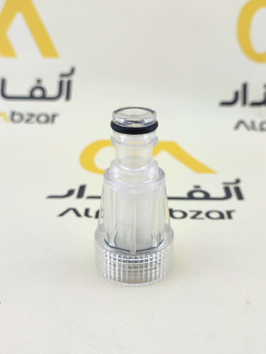 فیلتر کوپلینگ آب کارواش شفاف با اتصال سریع (نری کوپلینگ) برای محافظت از پمپ کارواش خانگی