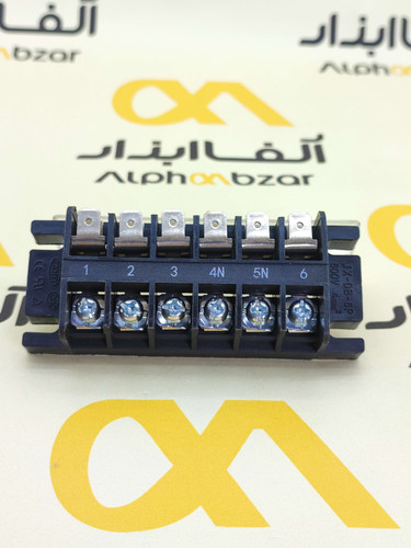 ترمینال ۶ فیش کندانسور کولر گازی مدل JX-08-6P