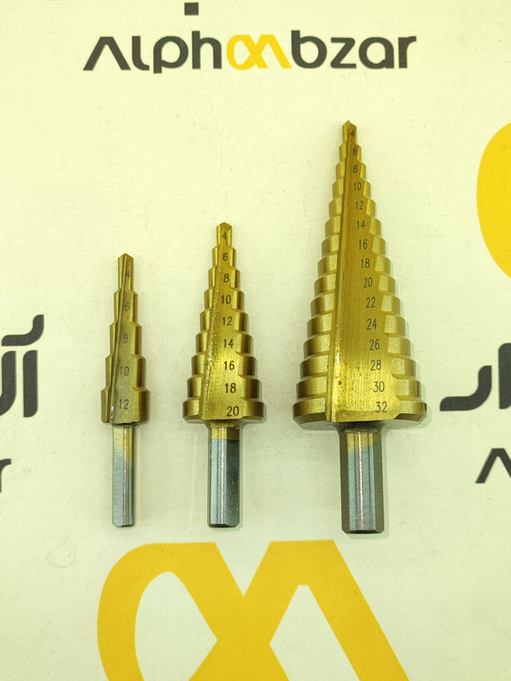 قیمت مته کاجی سایز ۴ تا ۳۲ میلی متر فیدار