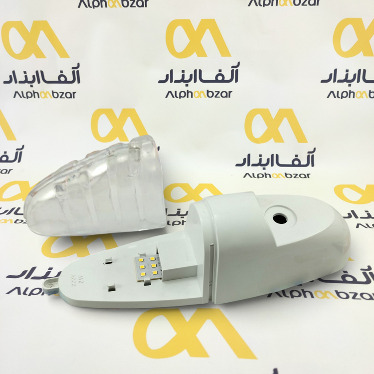 قطعه نگهدارنده ترموستات و نصب چراغ ال ای دی