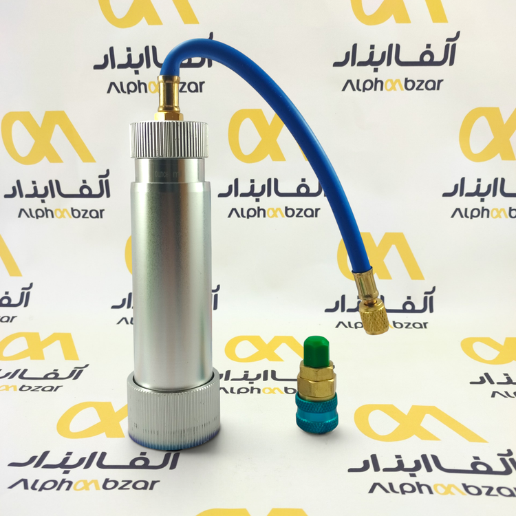 ابزار تزریق روغن کمپرسور با بدنه آلومینیومی و شیلنگ فشار قوی