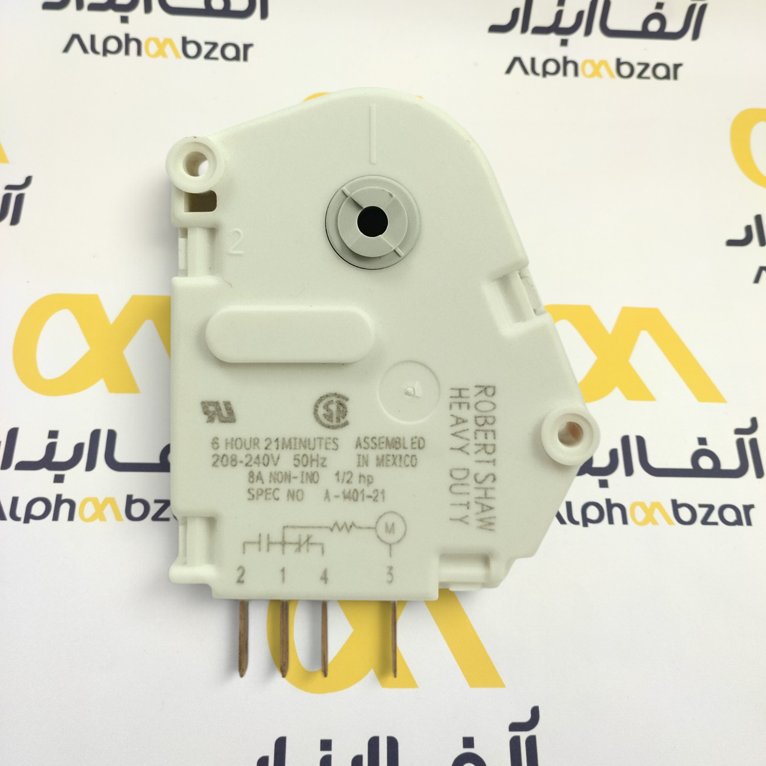 تایمر دیفراست رابرت شاو مدل A1401-21 برای یخچال و فریزر