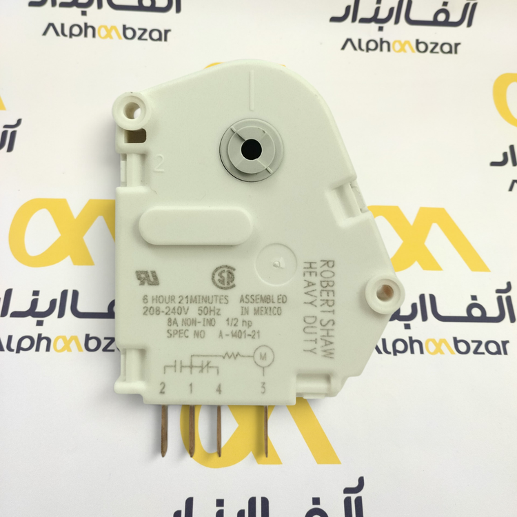 تایمر دیفراست رابرت شاو مدل A1401-21 برای یخچال و فریزر